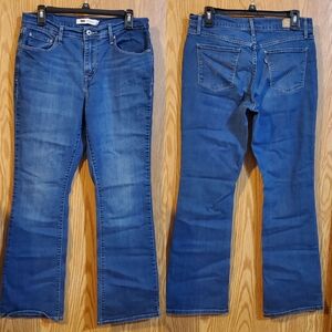 Levi's 515 bootcut jeans medium wash size 10